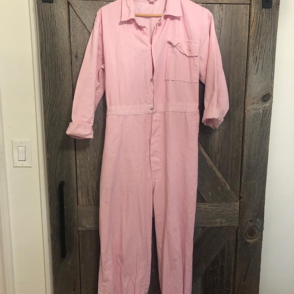 Pink boiler suit from UK company Beeswift